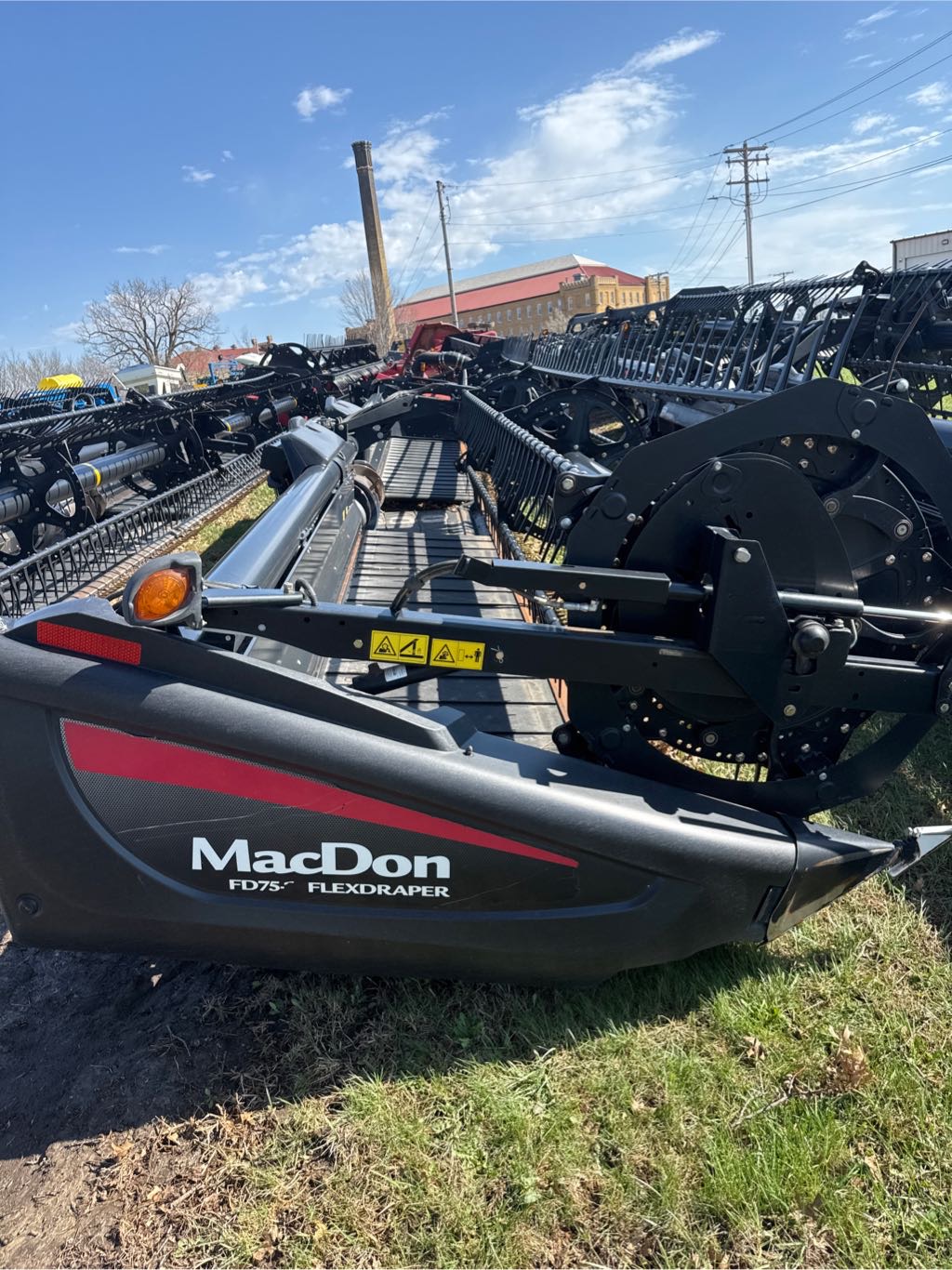 2015 MacDon FD-75S Header Draper