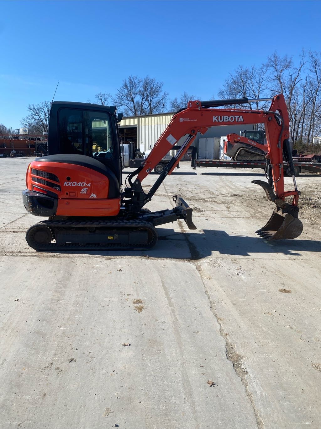 2020 Kubota KX040-4R3A Excavators