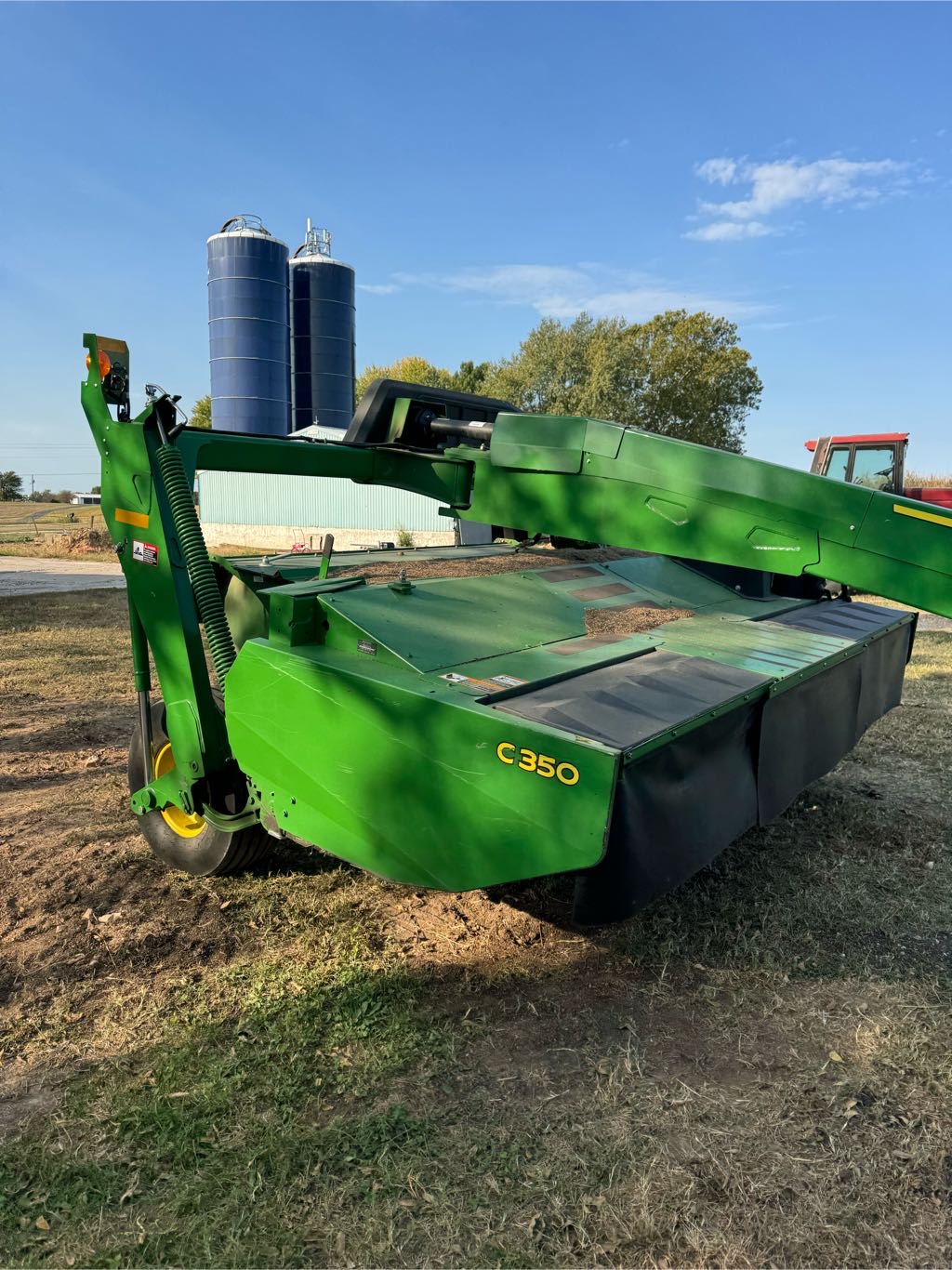 2022 John Deere C350 Disc Mower Conditioner