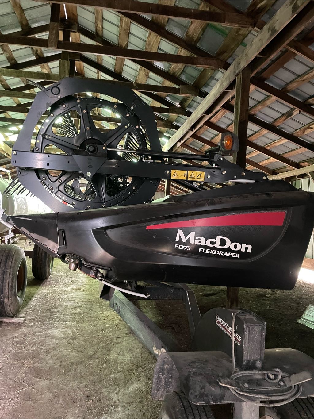 2015 MacDon FD-75S Header Draper