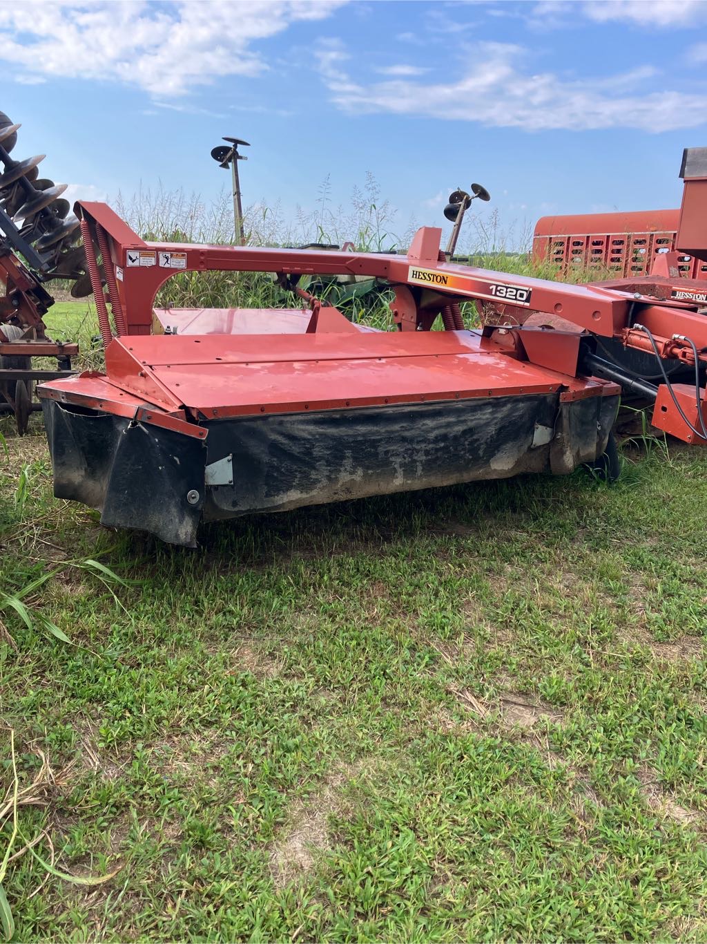 2004 Agco Hesston 1320 Disc Mower Conditioner