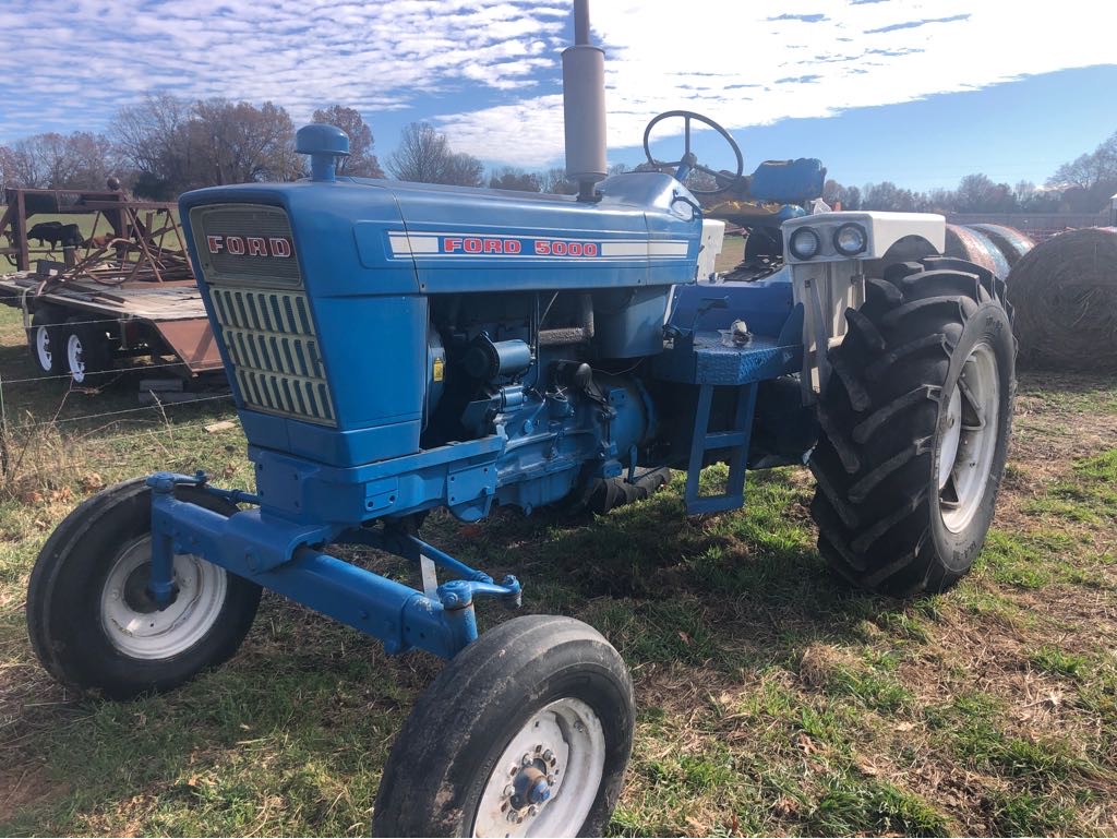 1970 Ford 5000 Diesel Tractor Utility